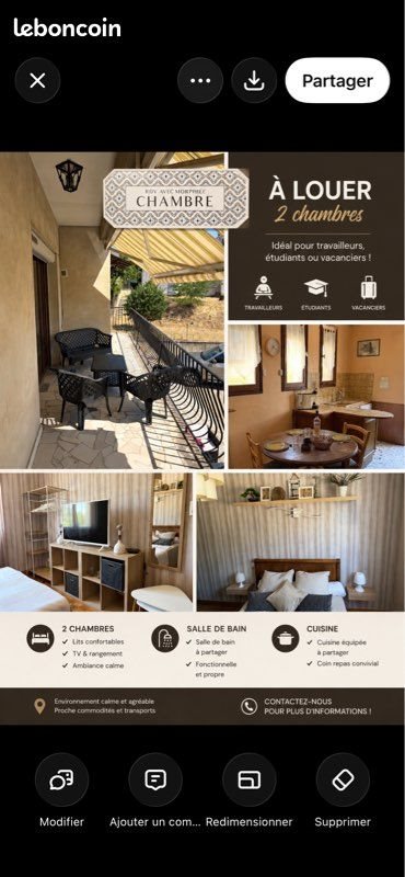 Maison à louer, 50m², Saint-Paul-Trois-Châteaux