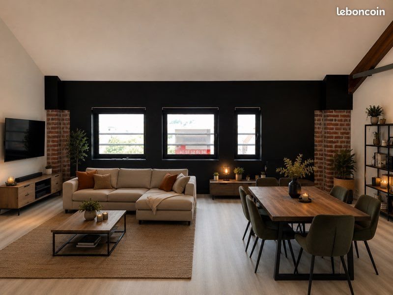 Appartement à louer, 75m², Roncq