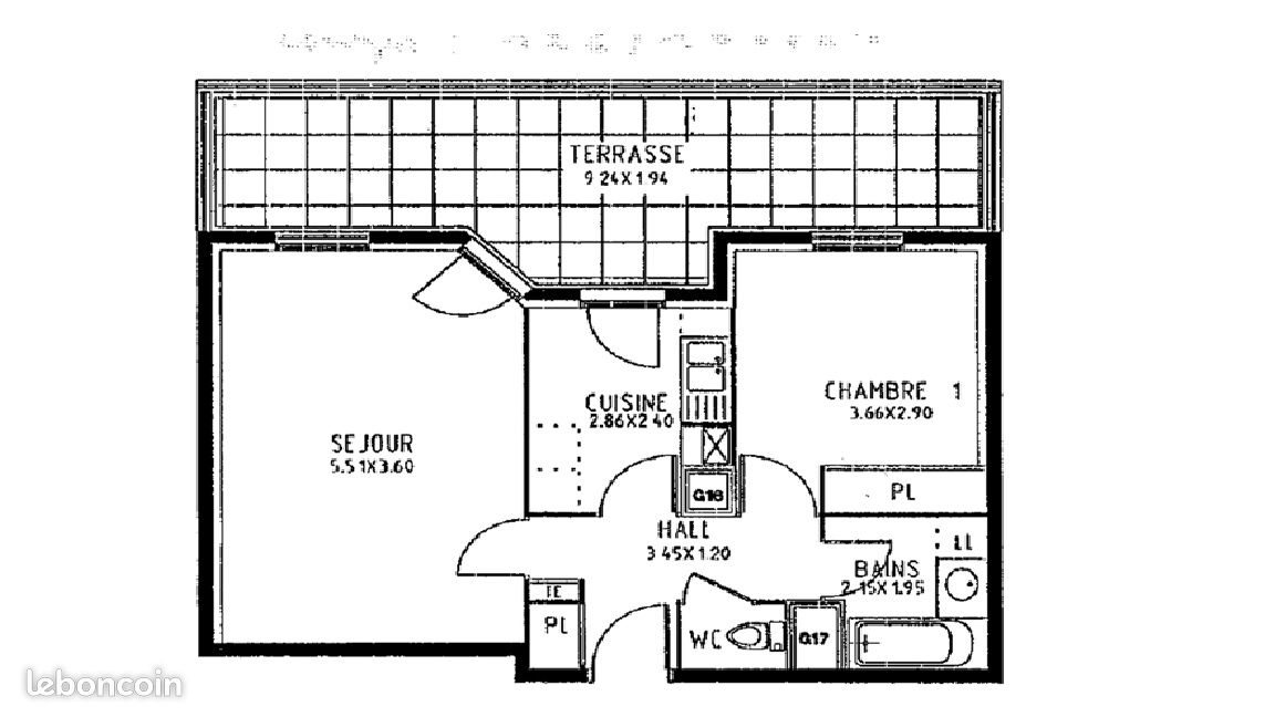 Appartement à vendre, 47m², Lyon 3ème