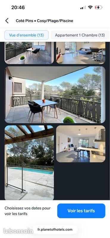 Appartement à louer, 46m², Saint-Raphaël