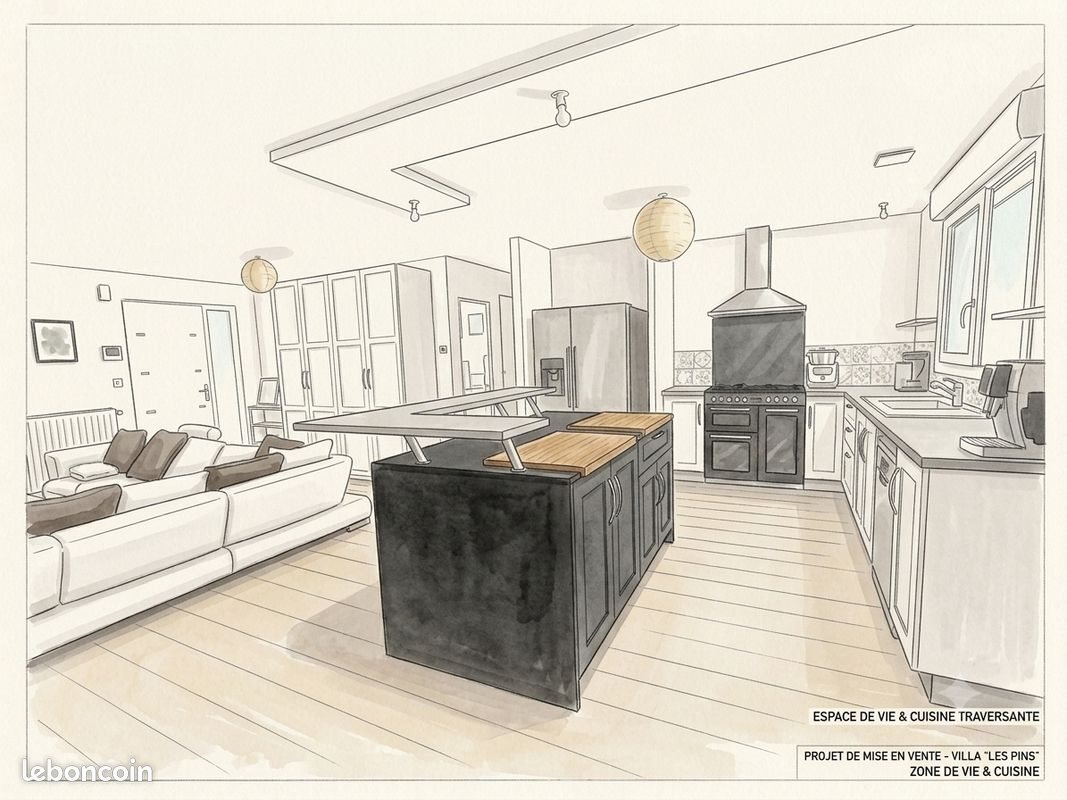 Maison à vendre, 150m², Saint-Laurent-de-la-Prée