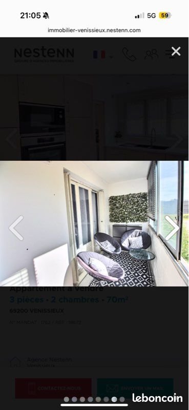 Appartement à vendre, 70m², Vénissieux
