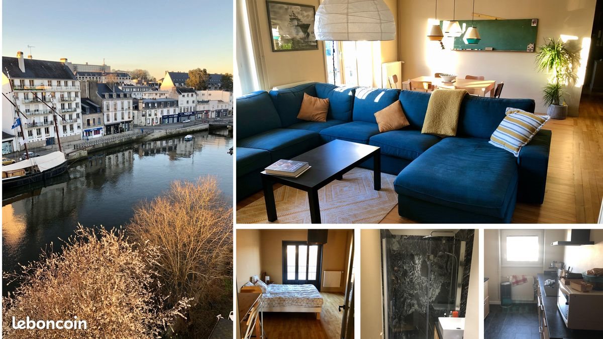 Appartement à louer, 80m², Quimper