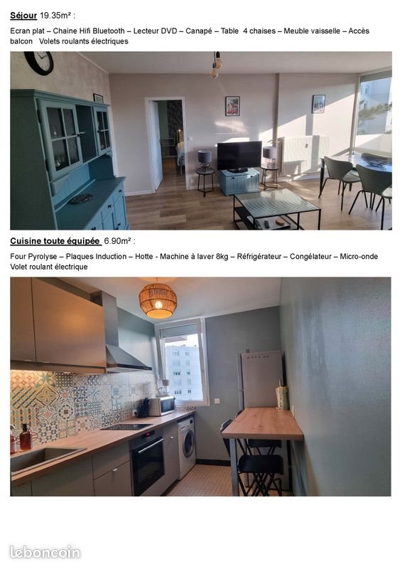 Appartement à louer, 45m², Bourges