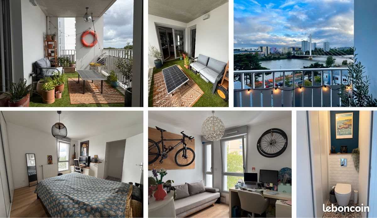 Appartement à vendre, 68m², Nantes