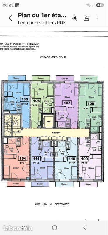 Appartement à louer, 21m², Dijon