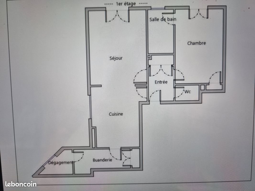 Appartement à vendre, 54m², Morlaix