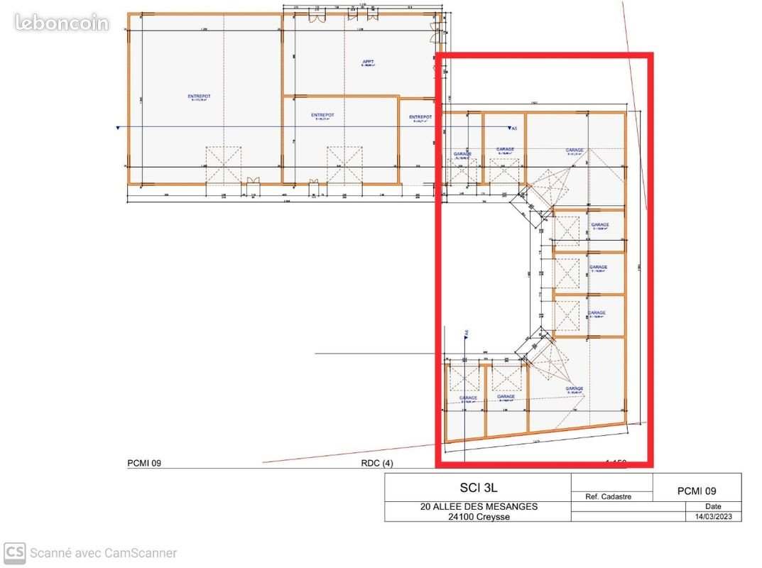 Maison à vendre, 600m², Creysse