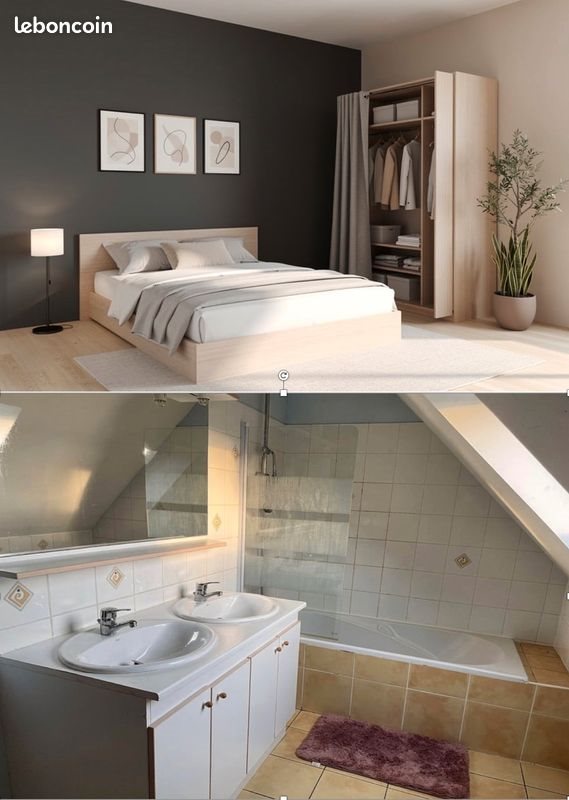 Maison à louer, 100m², Dourdain