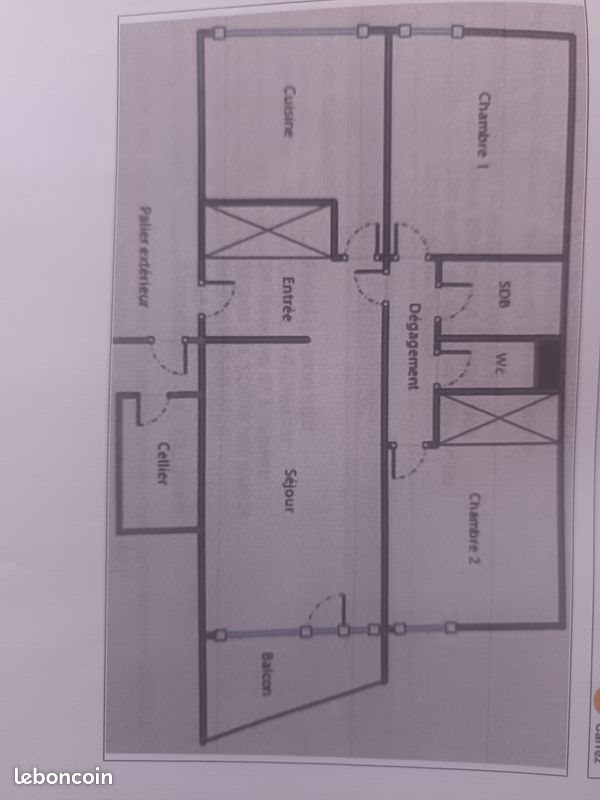 Appartement à vendre, 65m², Pessac
