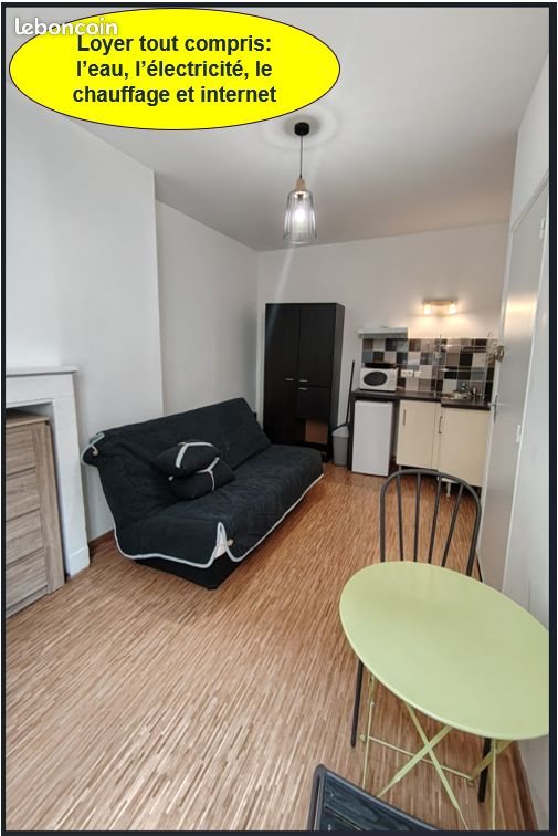 Appartement à louer, 19m², Niort