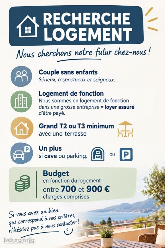 Appartement à louer, 50m², Propriano
