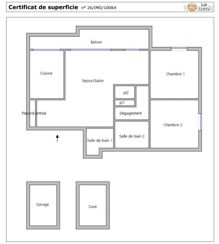 Appartement à vendre, 79m², Firminy