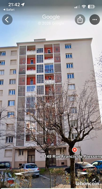 Appartement à louer, 54m², Villeurbanne