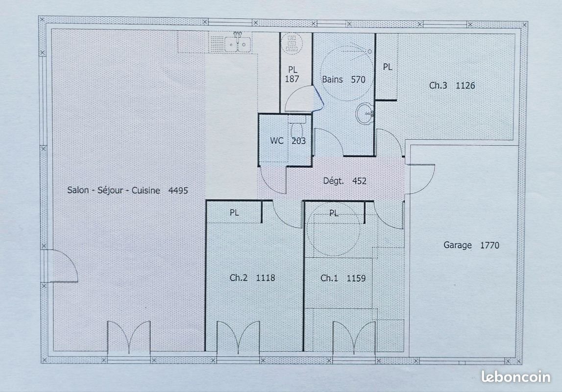 Maison à vendre, 95m², Mours-Saint-Eusèbe