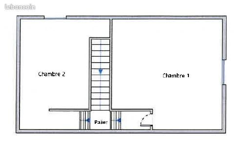 Appartement à louer, 61m², Limeray