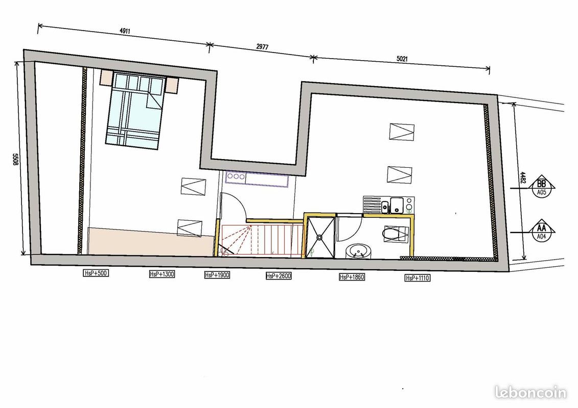 Appartement à louer, 16m², Niort