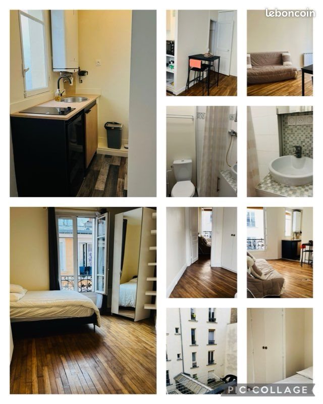 Appartement à louer, 31m², Paris 20ème