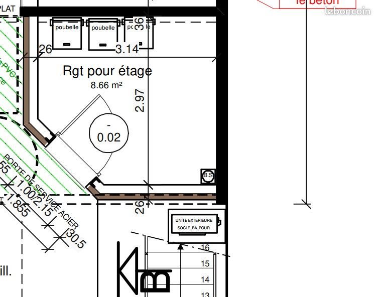 Appartement à louer, 57m², Les Herbiers