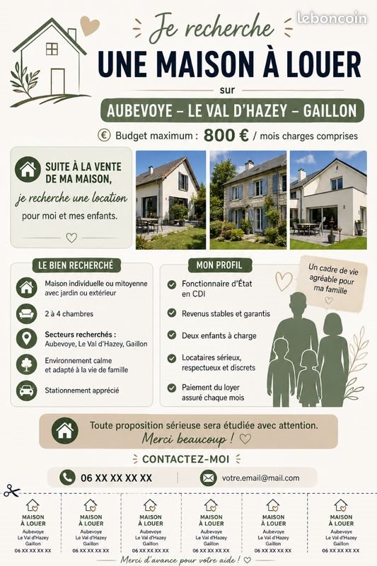 Maison à louer, 100m², Gaillon