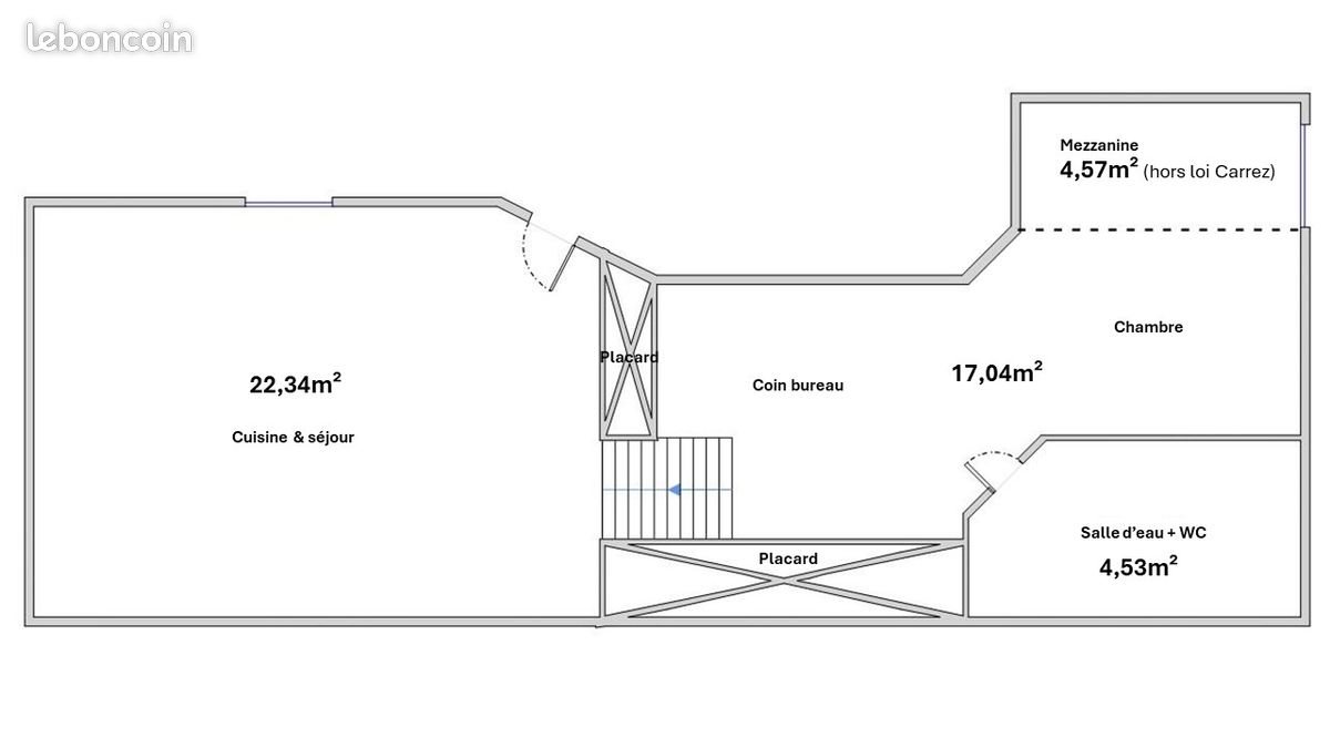 Appartement à vendre, 48m², Lyon 5ème