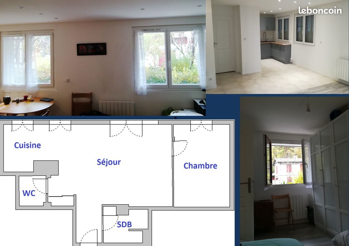 Appartement à louer, 43m², Oullins