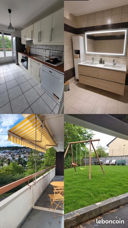 Appartement à louer, 74m², Villers-le-Lac