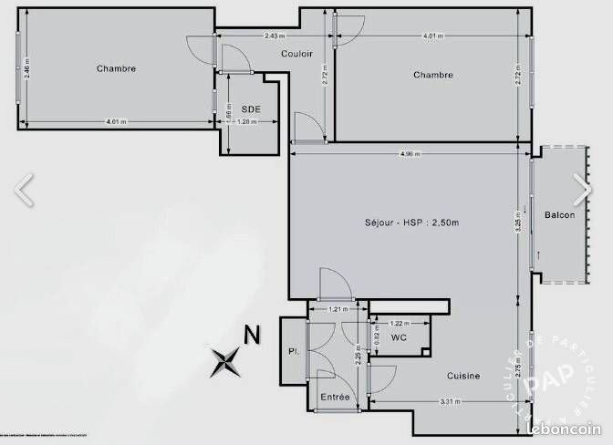Appartement à vendre, 53m², Boulogne-Billancourt
