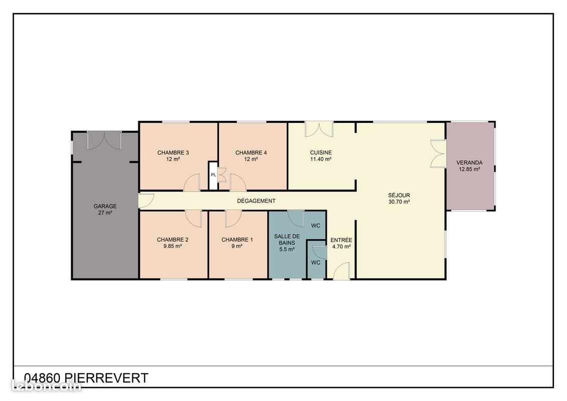 Maison à vendre, 120m², Pierrevert