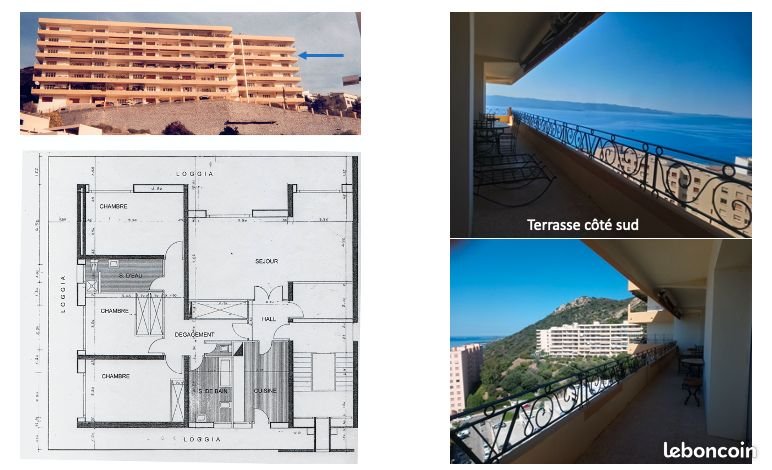 Appartement à louer, 154m², Ajaccio