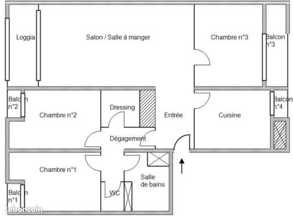 Appartement à vendre, 90m², Nîmes