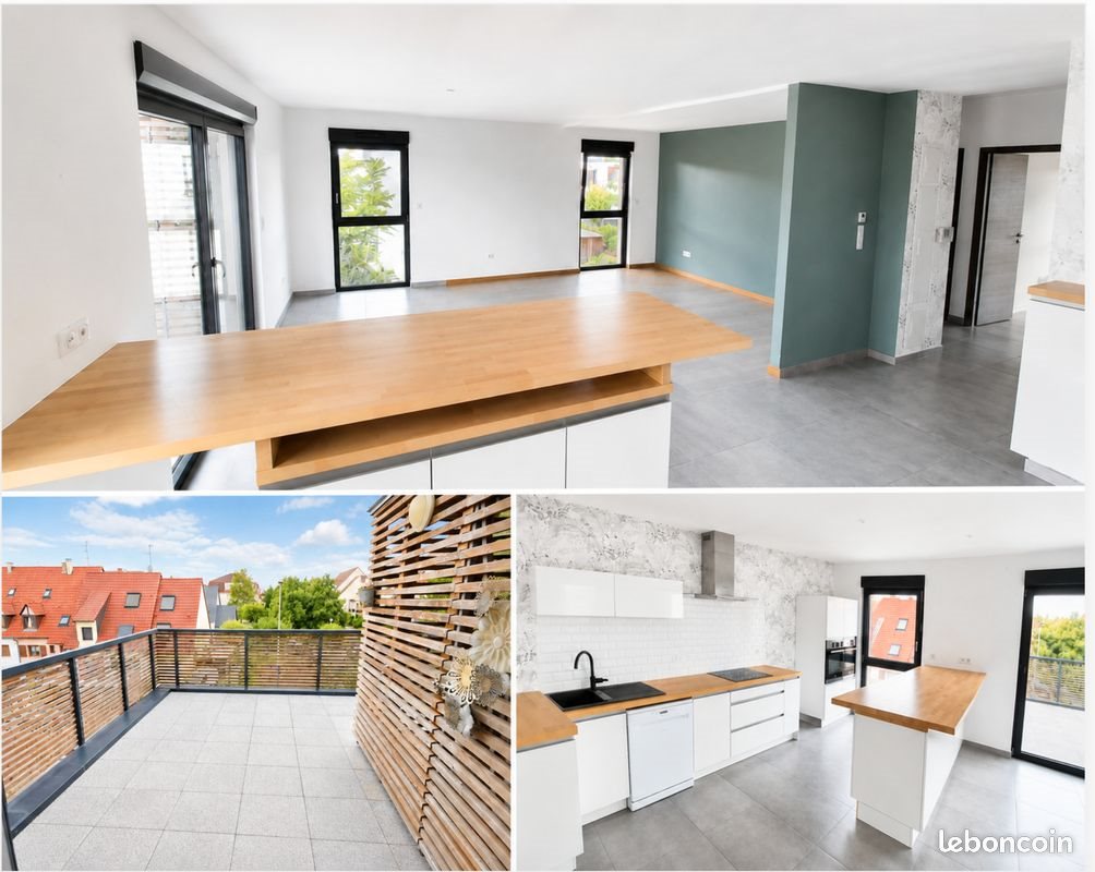 Appartement à vendre, 81m², Mittelhausbergen
