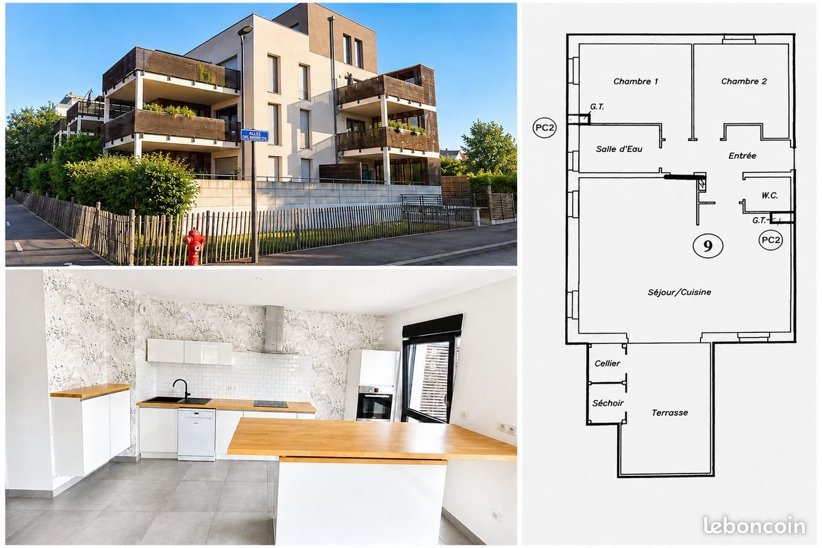 Appartement à vendre, 81m², Mittelhausbergen