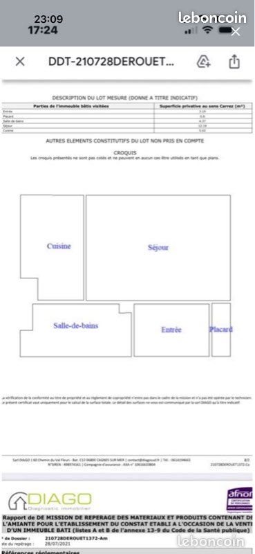 Appartement à vendre, 26m², Nice