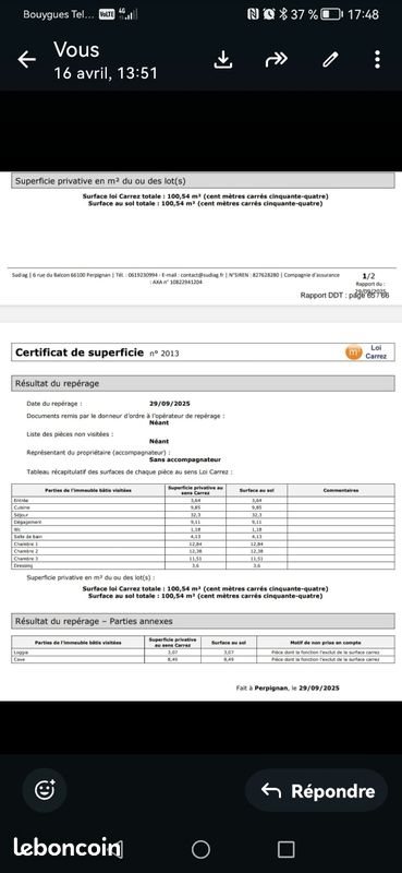 Appartement à vendre, 100m², Perpignan