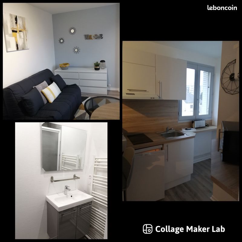 Appartement à louer, 18m², Tours