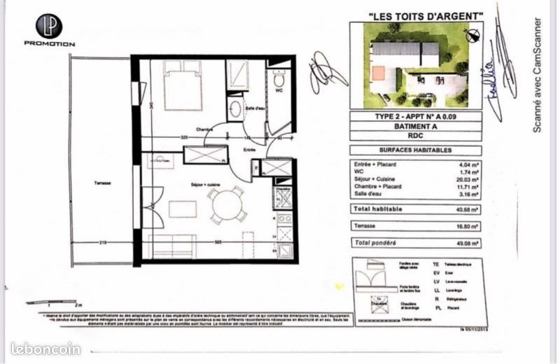 Appartement à louer, 40m², Bassens