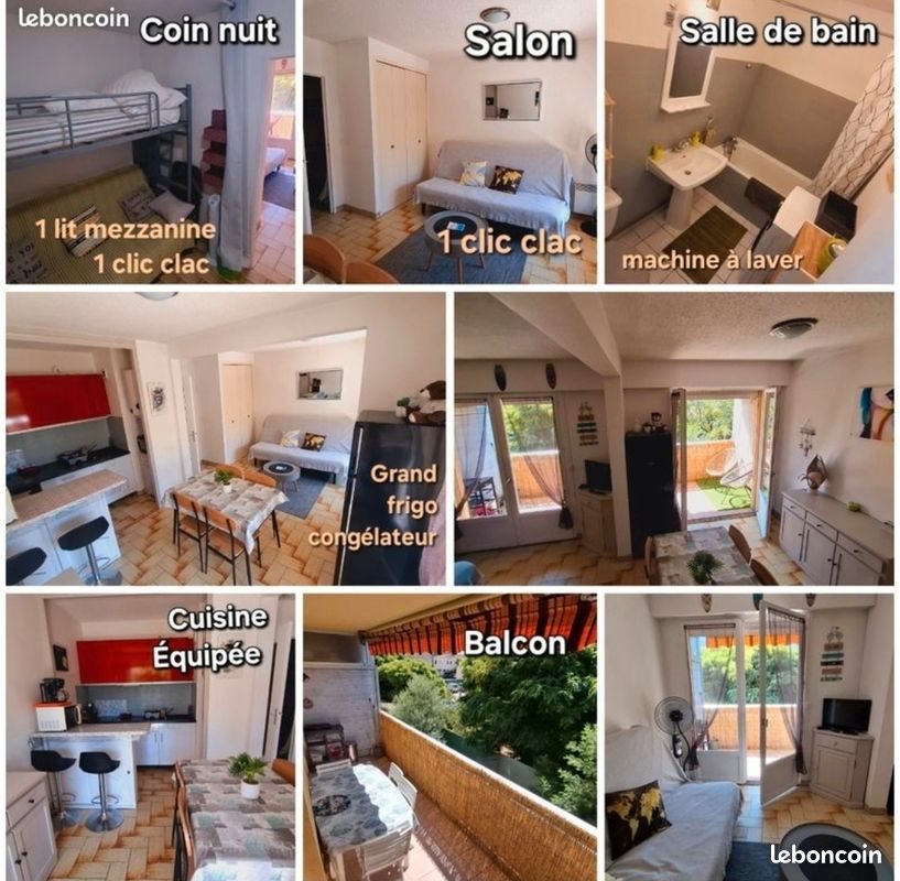 Appartement à louer, 35m², Six-Fours-les-Plages