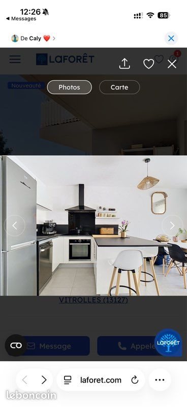 Appartement à vendre, 66m², Vitrolles