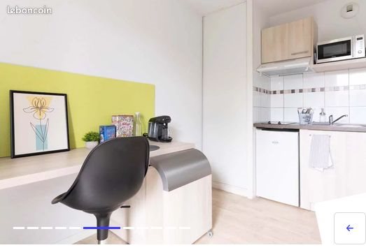Appartement à louer, 19m², Aulnoy-lez-Valenciennes