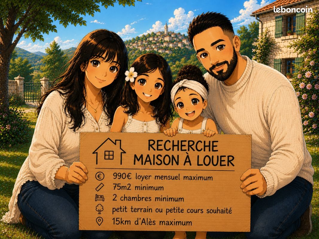 Maison à louer, 75m², Alès