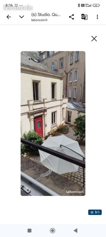 Appartement à louer, 26m², Nantes
