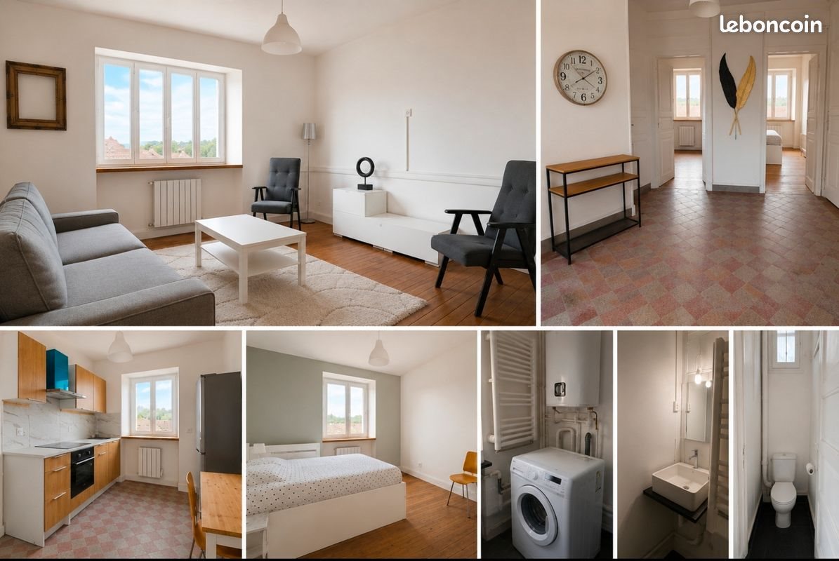Appartement à louer, 69m², Auzances