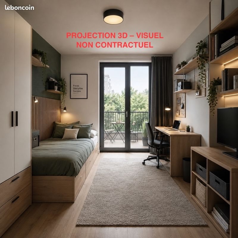 Appartement à louer, 28m², Chambéry