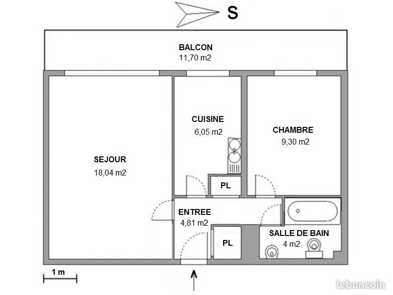 Appartement à vendre, 42m², Toulon