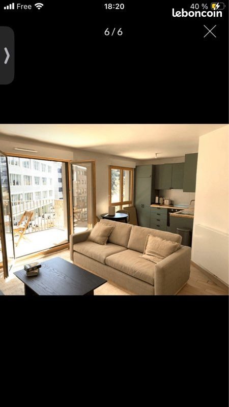 Appartement à louer, 42m², Clichy