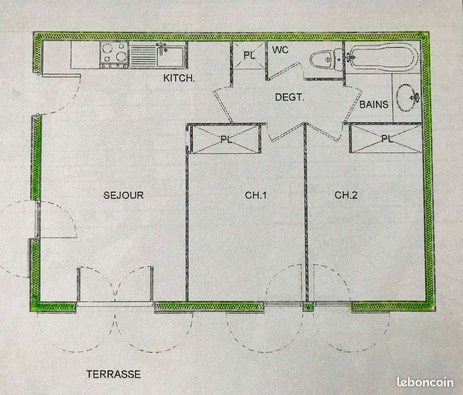 Appartement à vendre, 43m², Égletons