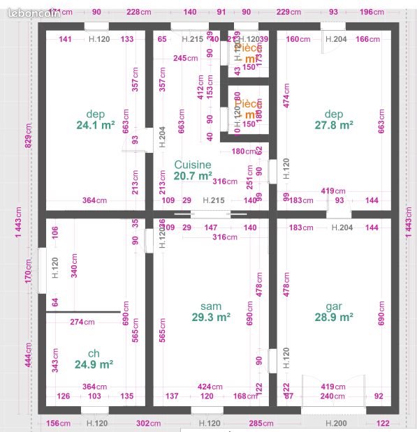 Maison à vendre, 90m², Verquin