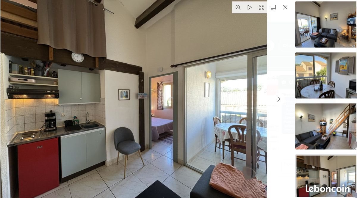 Appartement à louer, 38m², Argelès-sur-Mer