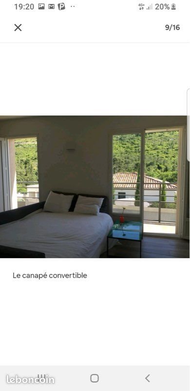 Appartement à louer, 25m², Marseille 9ème